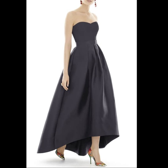 alfred sung strapless high low
